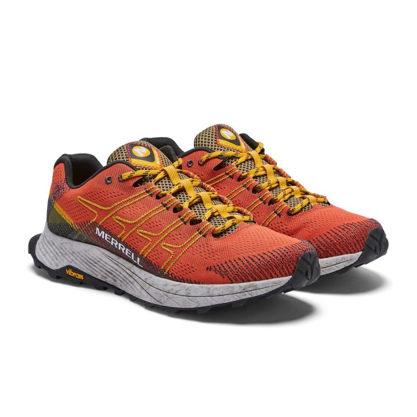 Chaussure Trail Merrell Moab Flight Orange Homme | E.D.WODD